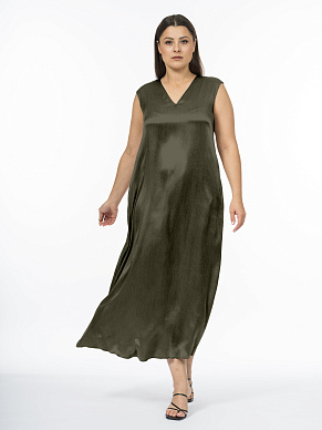 Платье из купры и EcoVeroViscose